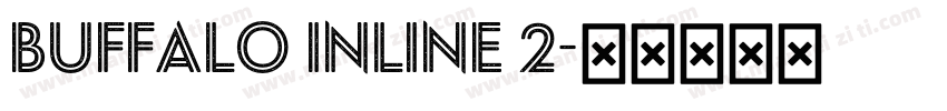 Buffalo Inline 2字体转换